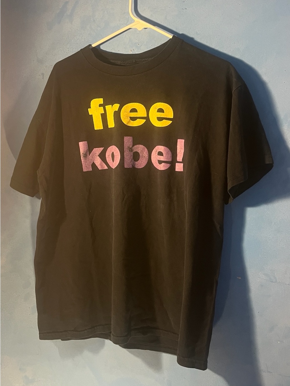 Free Kobe allegations rare t shirt